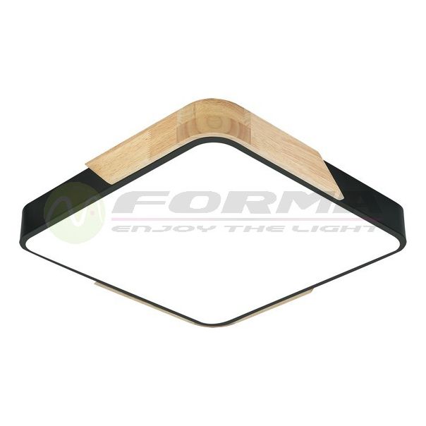 FORMA LED plafonska lampa 20W 3000K-6400K F2812-20C BK-drvo - 005092