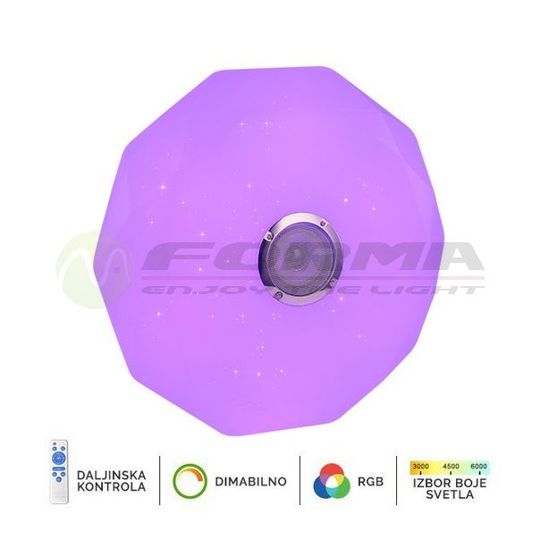FORMA LED plafonjera 28W 4000K-RGB LP-801-28 - 005132