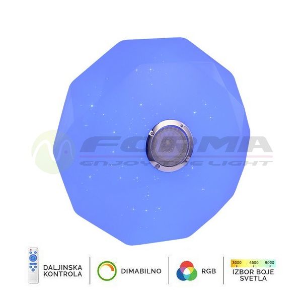 FORMA LED plafonjera 28W 4000K-RGB LP-801-28 - 005132