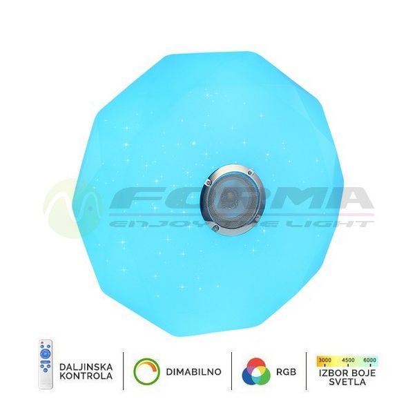 FORMA LED plafonjera 28W 4000K-RGB LP-801-28 - 005132