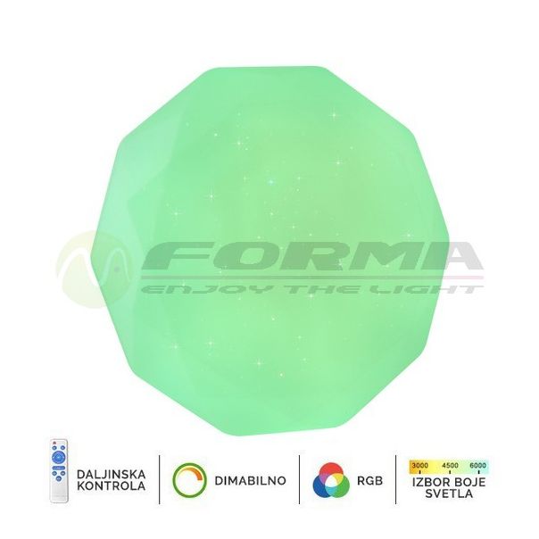 FORMA LED plafonjera 28W 3000K-6400K + RGB LP-901-28 - 005133