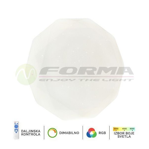 FORMA LED plafonjera 28W 3000K-6400K + RGB LP-901-28 - 005133