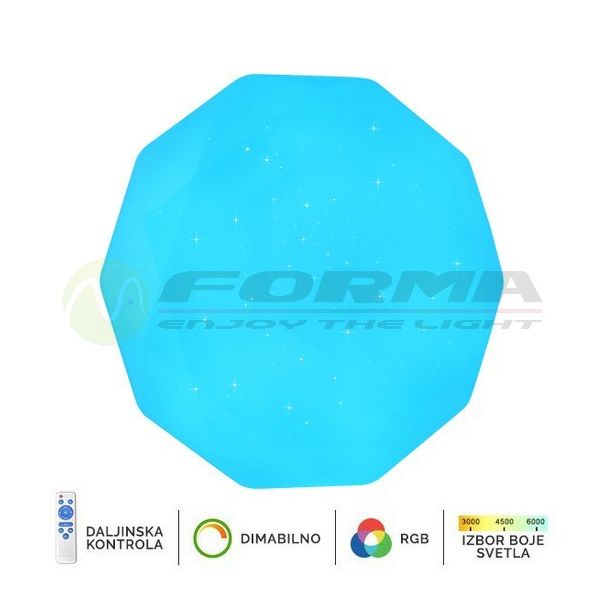 FORMA LED plafonjera 28W 3000K-6400K + RGB LP-901-28 - 005133