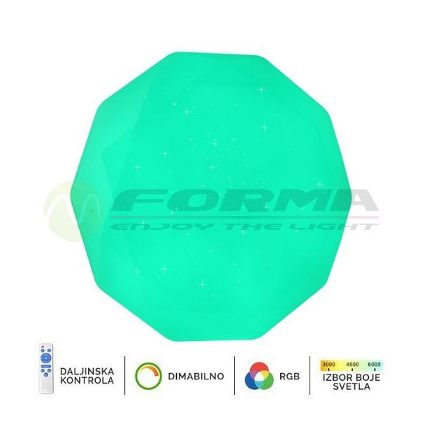 FORMA LED plafonjera 28W 3000K-6400K + RGB LP-901-28 - 005133