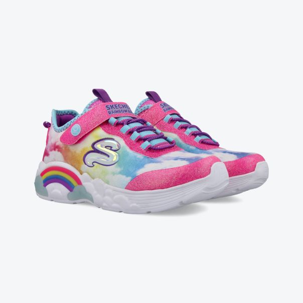 SKECHERS Patike Rainbow Racer GP - 302300L-PKMT