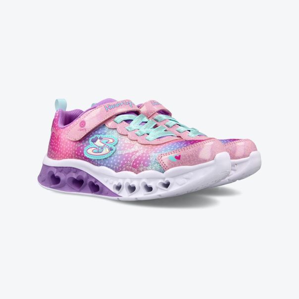 SKECHERS Patike heart lights rainbow lux GP - 302315L-PKMT