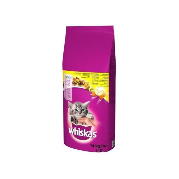 WHISKAS Hrana za mačiće Cat Kitten sa piletinom 14kg - 3360752