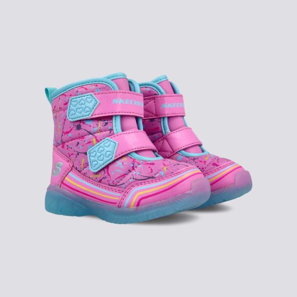 SKECHERS Čizme illumi brights power paint GT - 302653N-PKMT