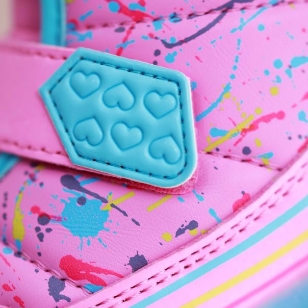 SKECHERS Čizme illumi brights power paint GT - 302653N-PKMT