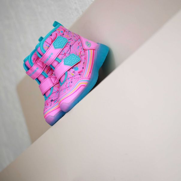 SKECHERS Čizme illumi brights power paint GT - 302653N-PKMT