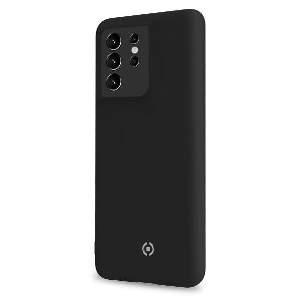 CELLY Maska FEELING za Samsung S21 ULTRA, crna - FEELING994BK