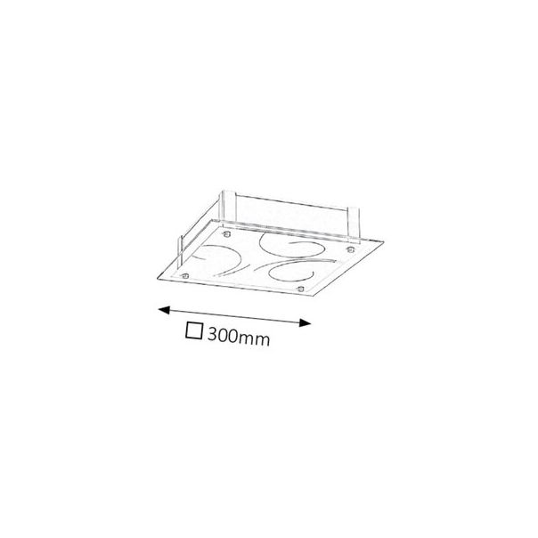 RABALUX Plafonjera Dena LED 12W - 3038