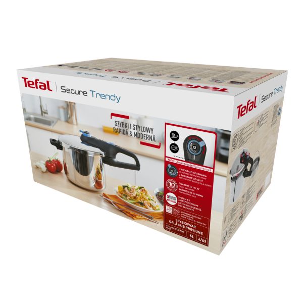 TEFAL Ekspres lonac 6L P2580701 - 20876-1