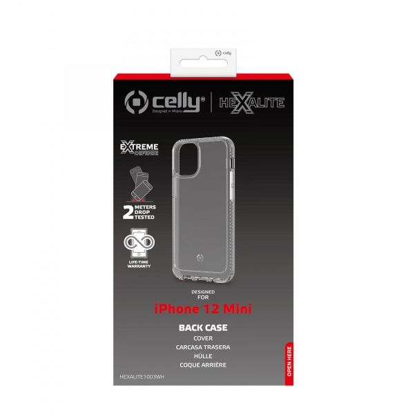 CELLY TPU futrola HEXALITE za iPhone 12 MINI - HEXALITE1003WH