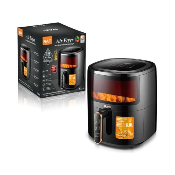 RAF Friteza na vruć vazduh R.5330B, crna - R.5330B