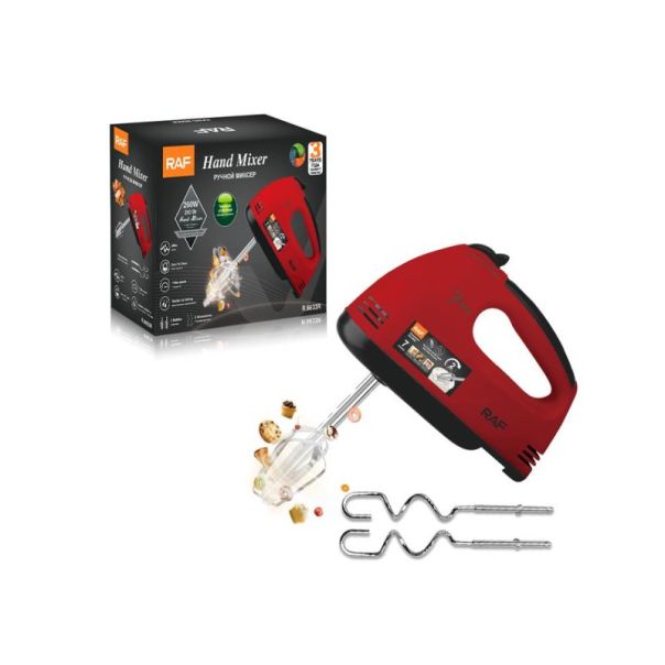 RAF Mikser R.6633R, crvena/crna - R.6633R