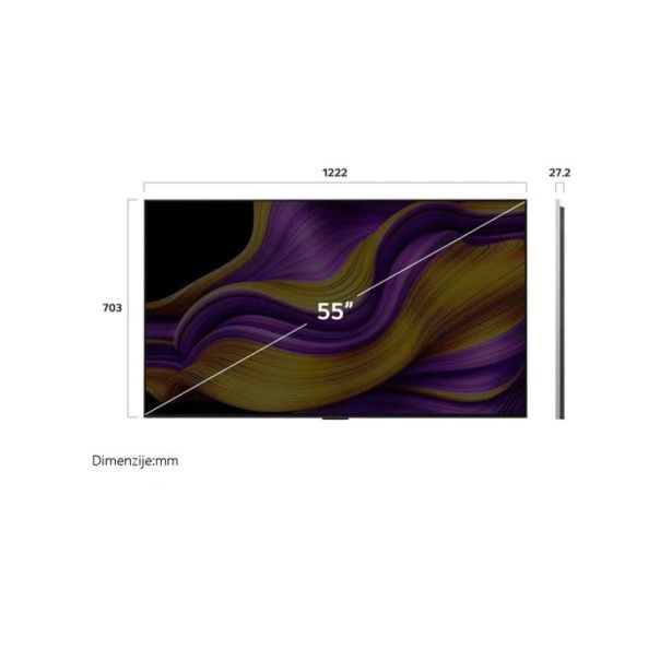 LG Televizor OLED55G51LW, Ultra HD, smart - OLED55G51LW