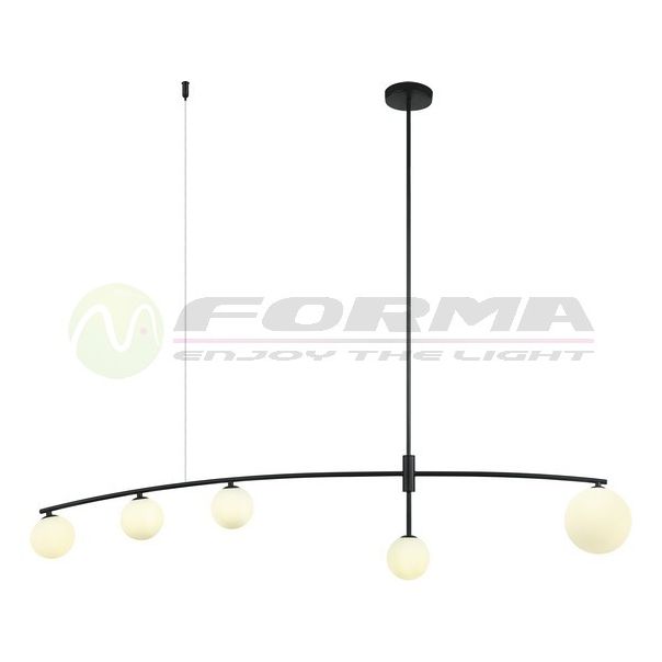 FORMA Visilica 5xG9 F9211-5V BK - 004892