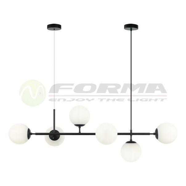FORMA Visilica 6xE27 F7031-6V BK-WH - 004833