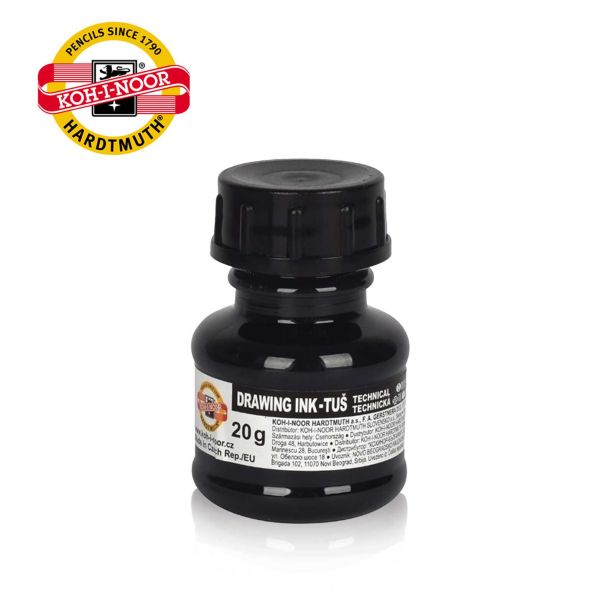 KOH-I-NOOR Tuš crni 20gr 141722 - 3050