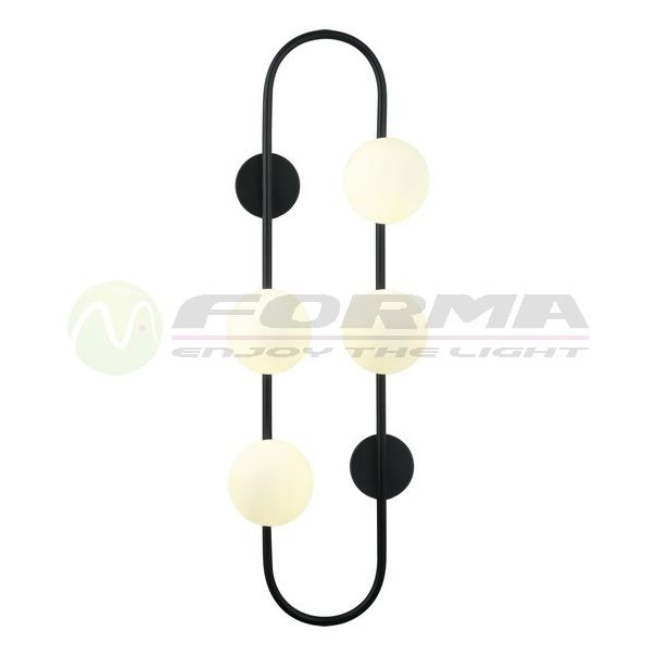 FORMA Zidna lampa 4xG9 F9209-4Z BK - 004890