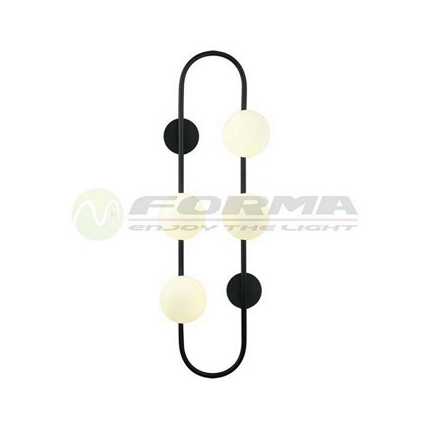 FORMA Zidna lampa 4xG9 F9209-4Z BK - 004890