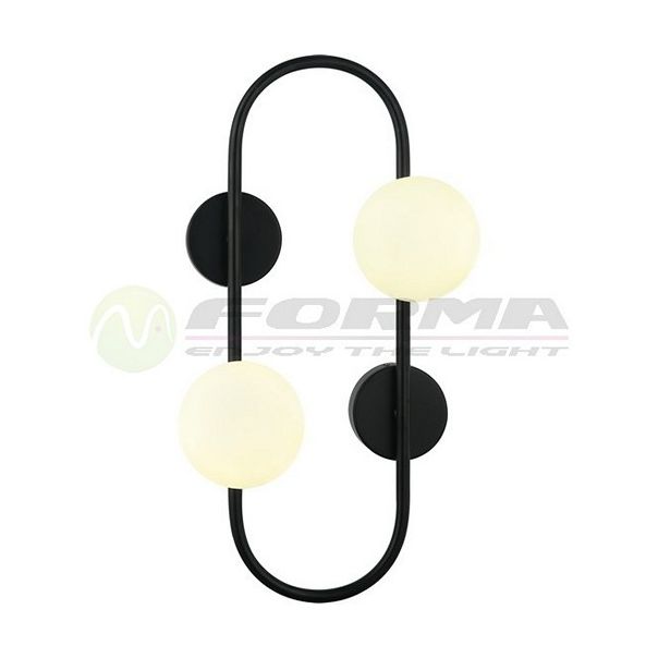 FORMA Zidna lampa 2xG9 F9209-2Z BK - 004888