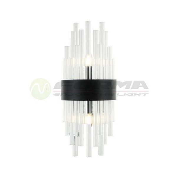 FORMA Zidna lampa 2xE14 F4006-2Z BK - 004799