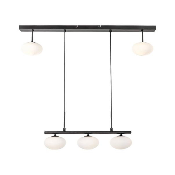 RABALUX Visilica Calista crna, G9 28W - 3060