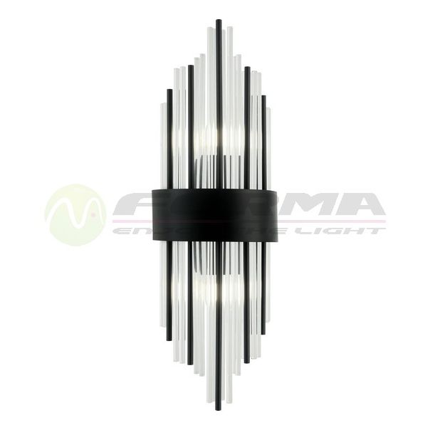 FORMA Zidna lampa 2xE14 F4008-2Z BK - 004813