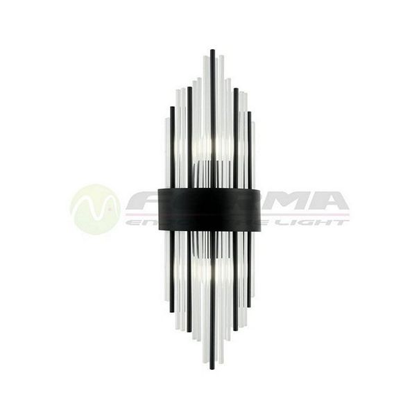FORMA Zidna lampa 2xE14 F4008-2Z BK - 004813