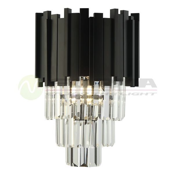 FORMA Zidna lampa 1xE14 F4007-1Z BK - 004802