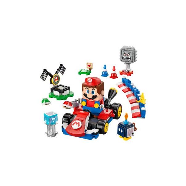 LEGO 72043 Mario Kart: Interaktivni Mario i standardni karting - 306157