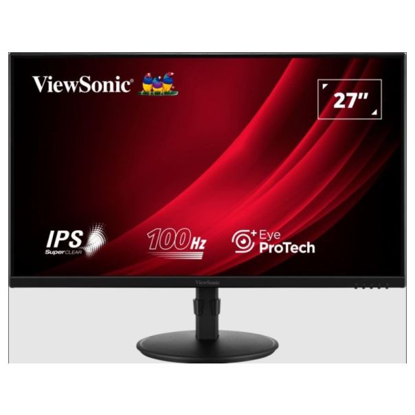 VIEWSONIC Monitor 27 VA2708-HDJ 1920x1080/Full HD/IPS/100Hz/5ms/HDMI/VGA/DP/Pivot - VA2708-HDJ