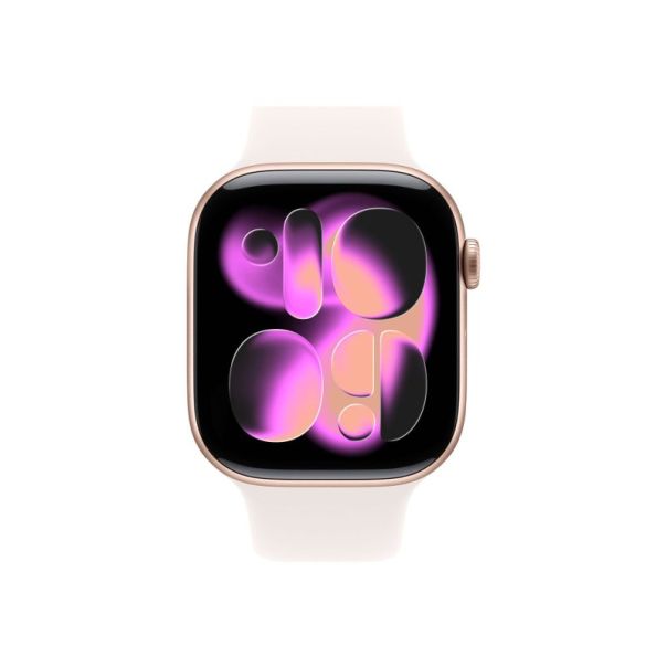 APPLE Pametni sat Watch S11 GPS, 46mm Rose Gold S/M - 1780177