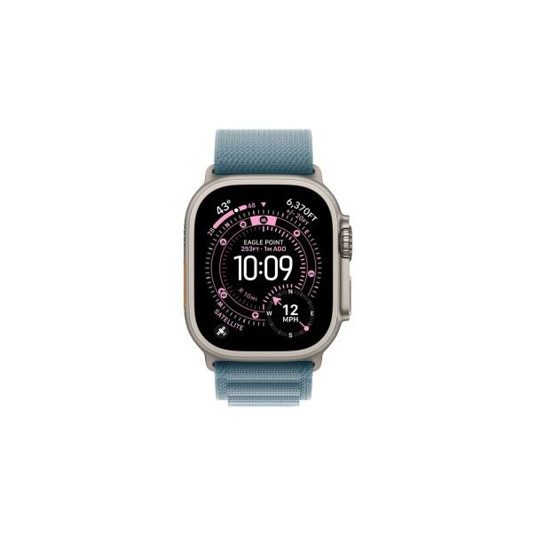 APPLE Pametni sat Ultra 3 Cellular 49mm L, titanijum/svetlo plava - 308041