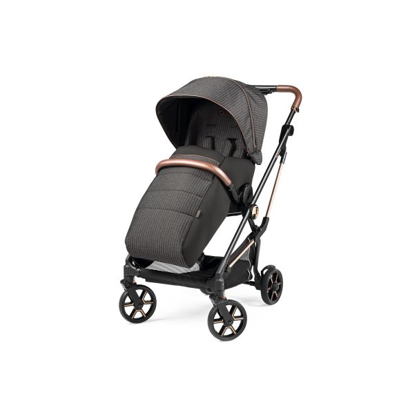 PEG PEREGO Kolica za bebe Vivace 500, crna/siva - P3120021621