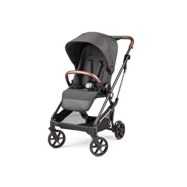 PEG PEREGO Kolica za bebe Vivace 500, crna/siva - P3120021621