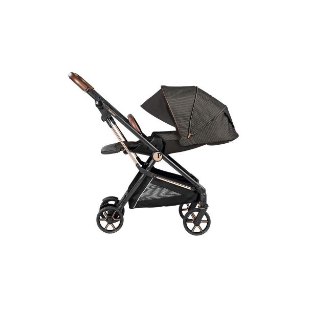 PEG PEREGO Kolica za bebe Vivace 500, crna/siva - P3120021621
