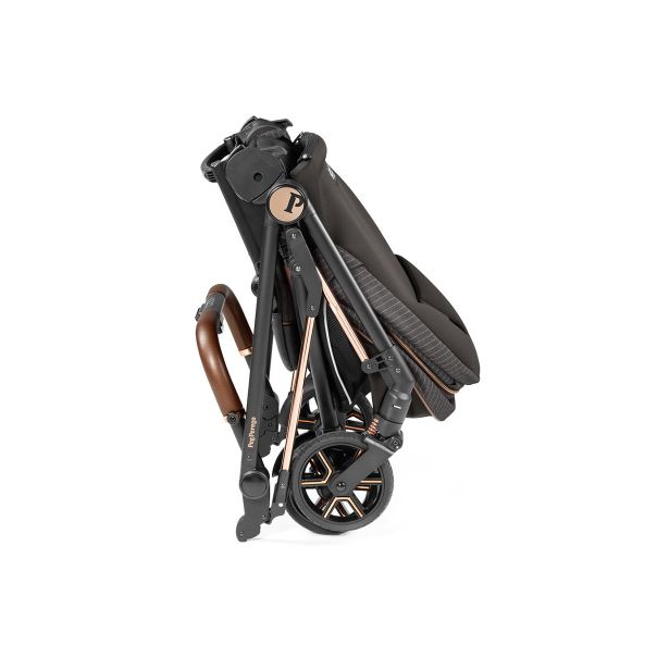 PEG PEREGO Kolica za bebe Vivace 500, crna/siva - P3120021621