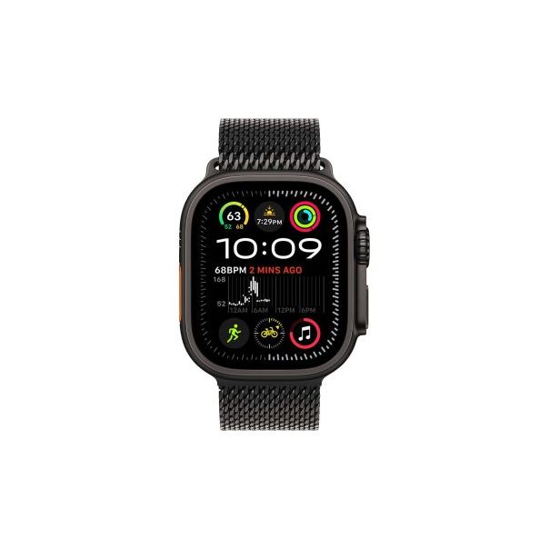 APPLE Pametni sat Ultra2 v2 Cellular 49mm L, titanijum/crna - 308925