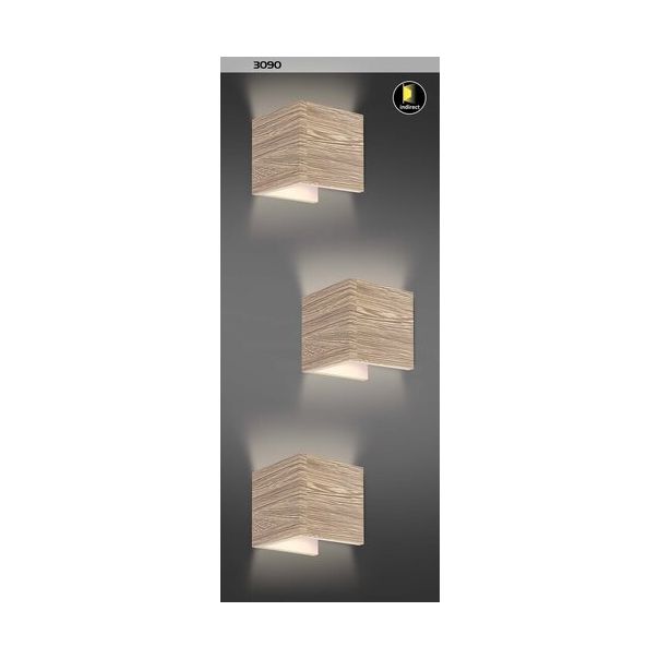 Rabalux Zidna lampa Cinnamon LED 7W hrast (3090) - 3090