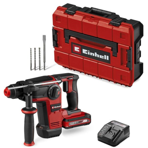 EINHELL Akumulatorska čekić bušilica TP-HD 18/28 Li BL+4 (1x3,0Ah+) - EP2836494