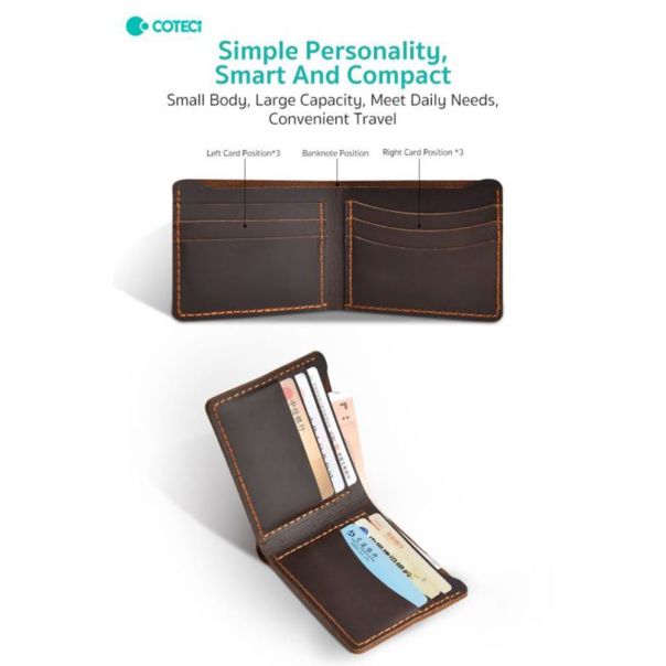 Novcanik Coteci 14068 crni - 222785