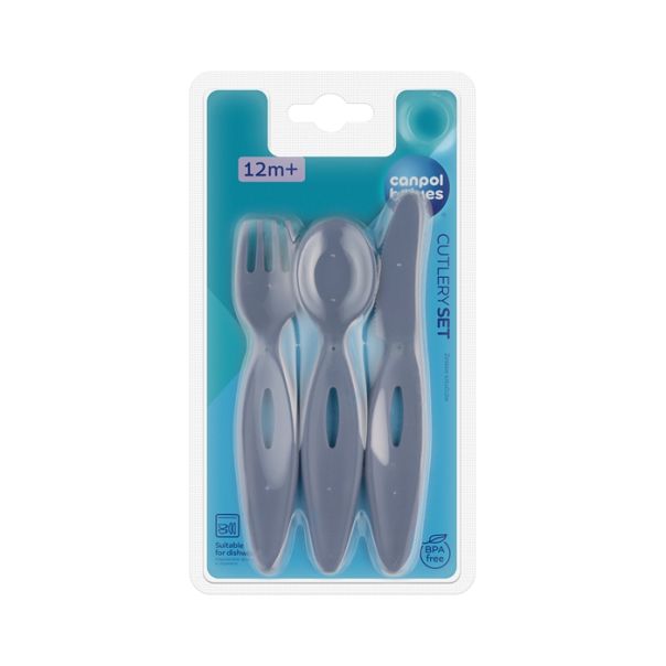 CANPOL BABIES PRIBOR ZA HRANJENJE (12m+) - BLUE 31/418 - EP2739986