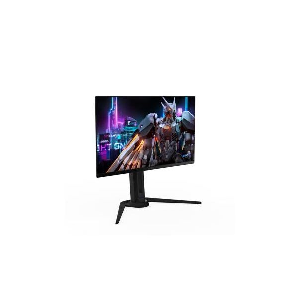 GIGABYTE 27 inča, 500Hz QHD 2560x1440 OLED, Adjustable peak 1000-nit mode, G-Sync Compatible, AMD FreeSync PremiumPro (FO27Q5P EK) - BCG310008