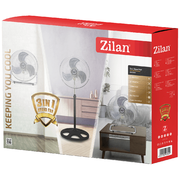 ZILAN Ventilator ZLN3840 - vent000129A00000