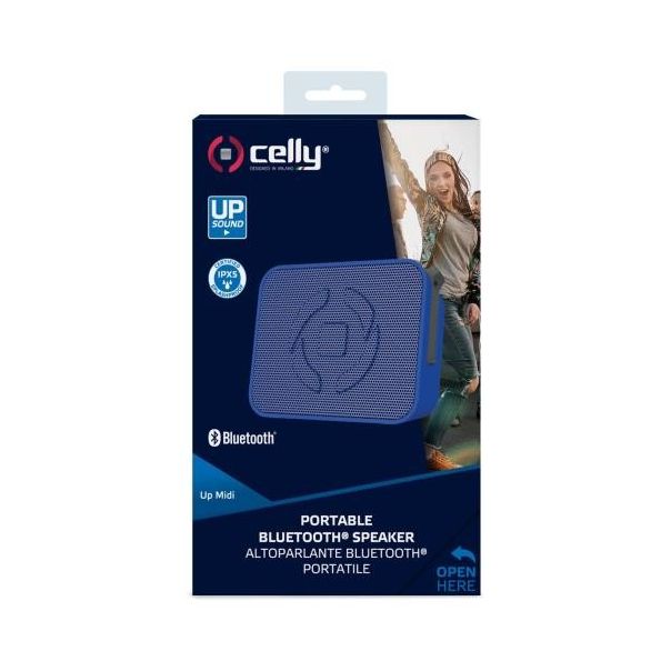 CELLY Bežični Bluetooth zvučnik UPMIDI, plava - UPMIDIBL