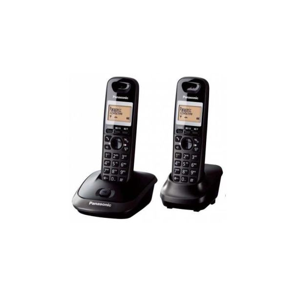 PANASONIC Bežični telefon KX-TG2512FXT DUO, crna - 31046