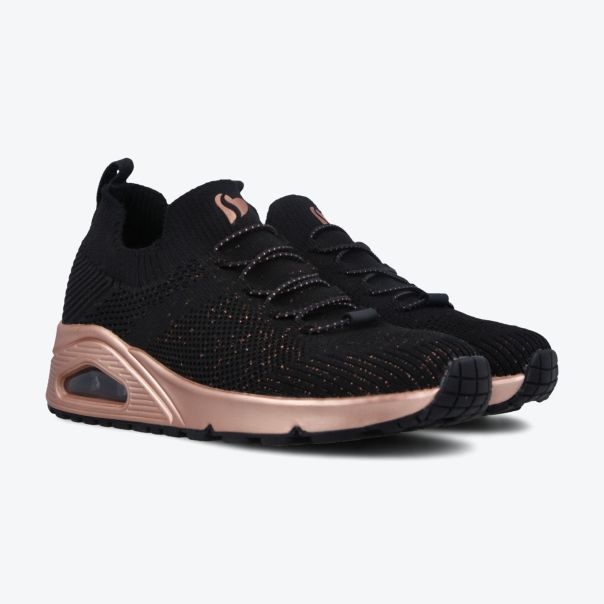 SKECHERS Patike Uno Knitty Style Gp - 310537L-BKRG